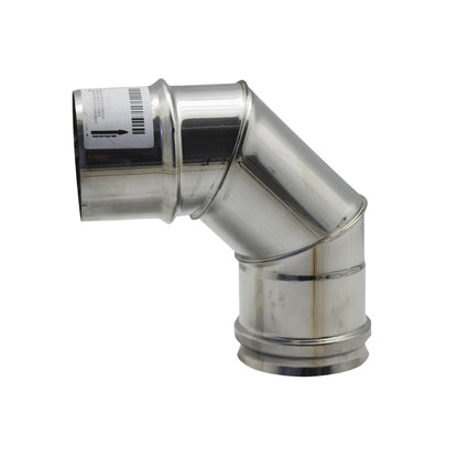 CURVA ACCIAIO INOX 90°